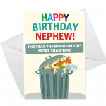 Funny Birthday Card For Nephew Lockdown Theme Novelty Card