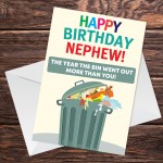 Funny Birthday Card For Nephew Lockdown Theme Novelty Card