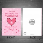 Funny Happy Mothers Day Card From The Dog Pet Design