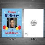 Personalised Birthday In Lockdown Card Custom Photo Card Brother