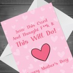 Rude Mothers Day Card For Mum Cheeky Mother's Day Card