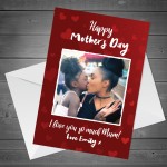 Personalised Mothers Day Photo Card For Mum Custom Photo