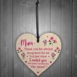 Special Gift For Mum On Mothers Day Birthday Thank You Heart