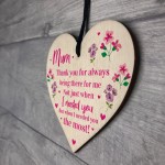 Special Gift For Mum On Mothers Day Birthday Thank You Heart