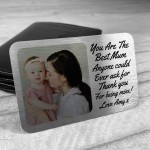 Personalised Photo Metal Card Insert Mothers Day Birthday Gift