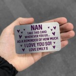 PERSONALISED Gift For Nan From Granddaughter Son Mothers Day