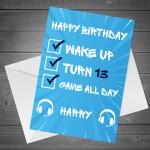 Personalised Birthday Card For Son Brother Nephew Grandson