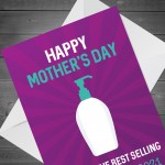 Funny Happy Mother's Day Card For Mum Joke Alcohol Lockdown