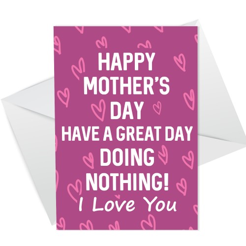 Mothers Day Card From Son Daughter Funny Lockdown Joke Card