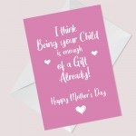 Funny Joke Mothers Day Card For Mum From Son Daughter Rude