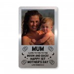 PERSONALISED Photo Card 1st Mothers Day Gift For Mum