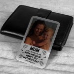 PERSONALISED Photo Card 1st Mothers Day Gift For Mum