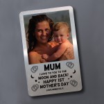 PERSONALISED Photo Card 1st Mothers Day Gift For Mum