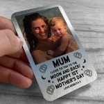 PERSONALISED Photo Card 1st Mothers Day Gift For Mum