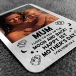 PERSONALISED Photo Card 1st Mothers Day Gift For Mum