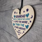 Personalised Gift For Grandad On His Birthday Fathers Day Heart