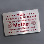 Personalised Mothers Day Birthday Gift For Mum Gift Son Daughter