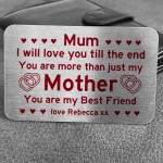 Personalised Mothers Day Birthday Gift For Mum Gift Son Daughter