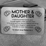 PERSONALISED Mother Daughter Gift For Mothers Day Birthday Gift