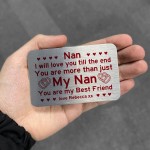 Personalised Love Gift Mothers Day Birthday Gift For Nan