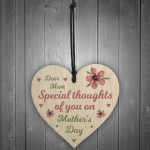 Mothers Day Gift For Mum Novelty Wood Heart Mother's Day Gift