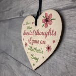 Mothers Day Gift For Mum Novelty Wood Heart Mother's Day Gift