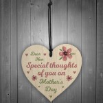 Nan Mothers Day Gift Wooden Heart Plaque Keepsake Mother's Day