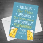 FUNNY Lockdown Birthday Card For Mum Dad Brother Sister