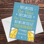 FUNNY Lockdown Birthday Card For Mum Dad Brother Sister