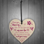 Nanny Gift For Mothers Day Novelty Heart Gift For Nanny 