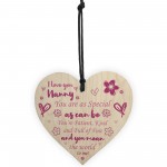 Nanny Gift For Mothers Day Novelty Heart Gift For Nanny 