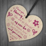 Nanny Gift For Mothers Day Novelty Heart Gift For Nanny 