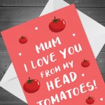 Quirky Mothers Day Birthday Card For Mum From Daughter Son