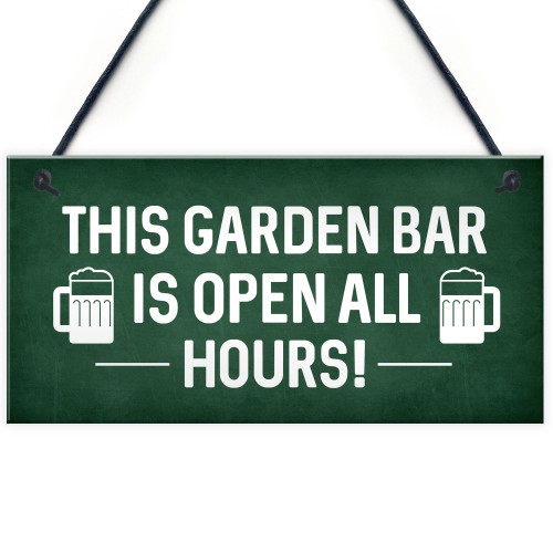 Novelty Home Bar Garden Summerhouse Shed Man Cave Sign Alcohol