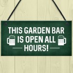 Novelty Home Bar Garden Summerhouse Shed Man Cave Sign Alcohol