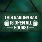 Novelty Home Bar Garden Summerhouse Shed Man Cave Sign Alcohol