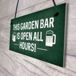 Novelty Home Bar Garden Summerhouse Shed Man Cave Sign Alcohol