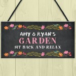 Garden Sign Personalised Outdoor Summerhouse Shed Plaque