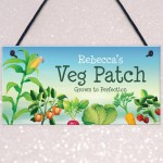 Personalised Veg Patch Sign Summerhouse Garden Shed Sign