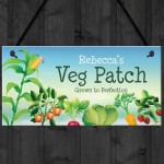 Personalised Veg Patch Sign Summerhouse Garden Shed Sign