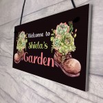 Personalied Garden Sign Wall Sign For Summerhouse Shed Plaque