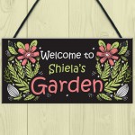 Outdoor Garden Summerhouse Sign Personalised Family Gift