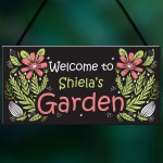 Outdoor Garden Summerhouse Sign Personalised Family Gift