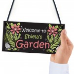 Outdoor Garden Summerhouse Sign Personalised Family Gift