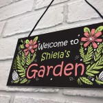 Outdoor Garden Summerhouse Sign Personalised Family Gift