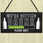 Novelty Alcohol Bar Signs Funny Home Bar Hanging Decor Signs