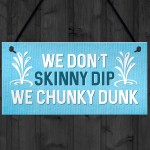 Funny Hanging Hot Tub Sign Garden Summerhouse Sign Home Gift