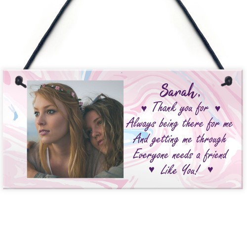 Personalised Photo Gift For Friend Friendship Gift Best Friend