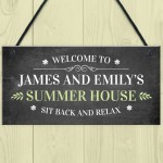 Personalised Summer House Garden Shed Sign Novelty Home Decor