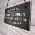 Personalised Summer House Garden Shed Sign Novelty Home Decor